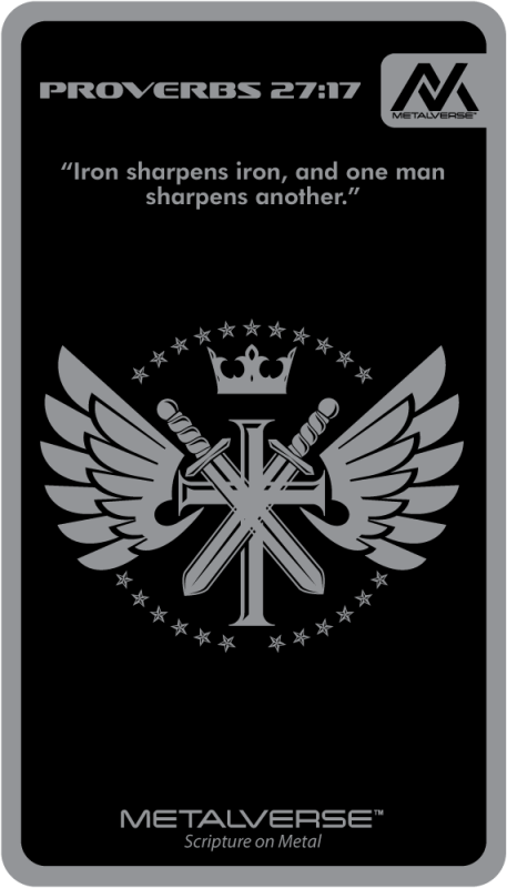 Iron Sharpens Iron - MetalVerse™ Cards