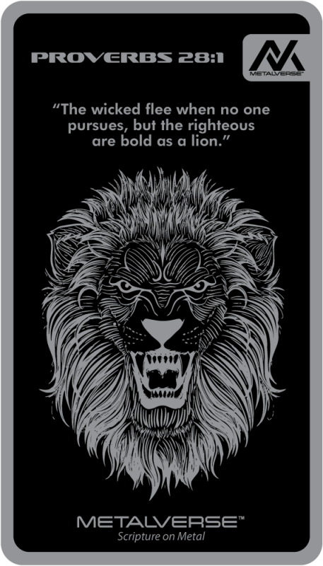 Bold as a Lion - MetalVerse™ Cards